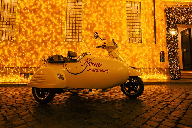 2h Xmas Lights Panoramic Vespa Sidecar Tour - Why a Vespa is a smart way to see Rome at Christmas
