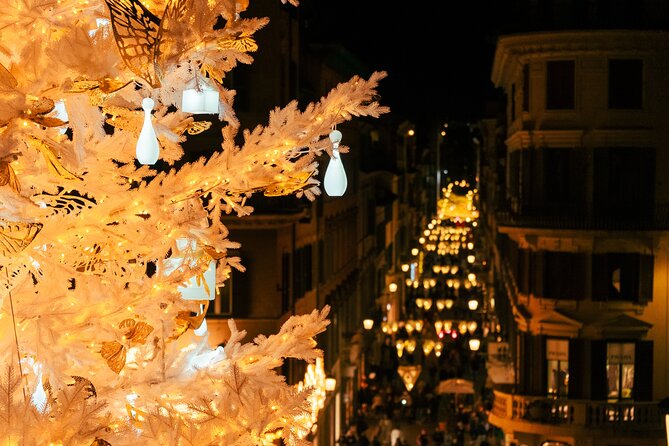 2h Xmas Lights Panoramic Vespa Sidecar Tour - Starting at Piazza della Repubblica