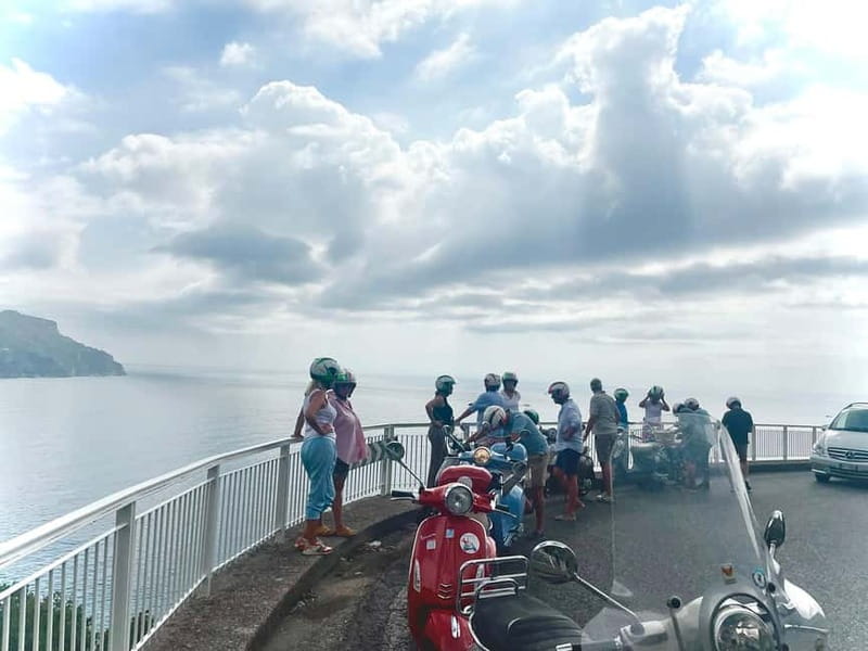 Amalfi Coast: Vespa Tour of Amalfi, Ravello, and Positano - The Emerald Grotto and ceramic factory tradeoff