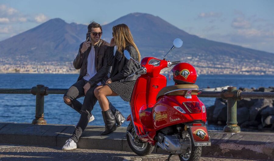Amazing audioguided Vespa Tour of Naples - with driver - From Piazza Municipio to the royal squares