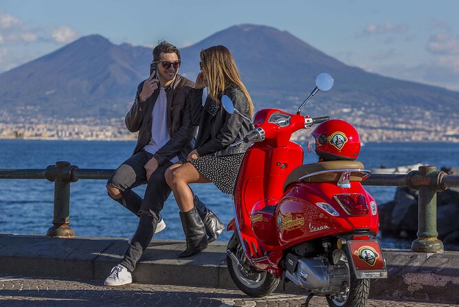 Audioguided Vespa Tour of Naples (Vespa with driver) - Castel dell’Ovo and Borgo Marinari
