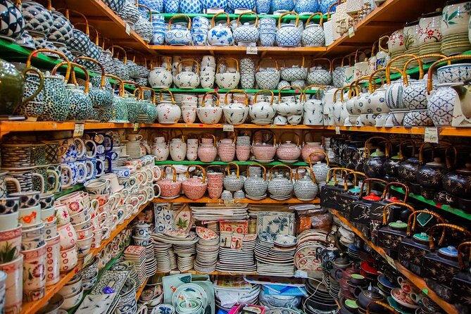 Bat Trang Ceramic Village Half-day Vespa Tour from Hanoi - Arriving in Bat Trang Ceramic Village
