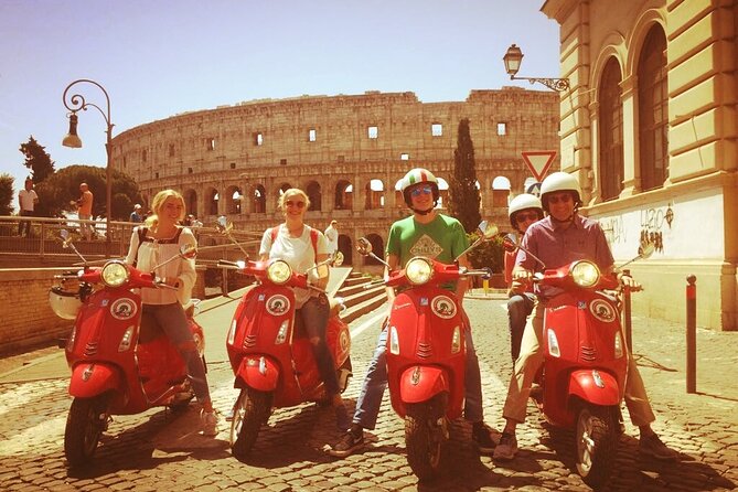 Beautiful Roma Tour on Vespa with Driver - What $248.53 per person buys you