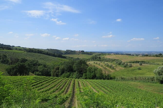 Chianti Hills: App‑Guided e‑Vespa Tour + Lunch in Greve - Montefioralle, a small medieval hill town