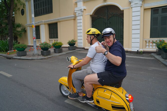 Dining Delights - Vintage Vespa Tour in Saigon - Ho Thi Ky Flower Market after dark