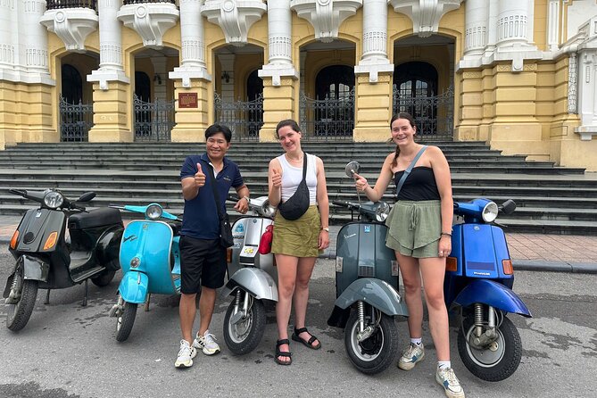Discovery Inside Ha Noi City Tour By Vespa - Bún Chả and Egg Coffee in the Old Quarter