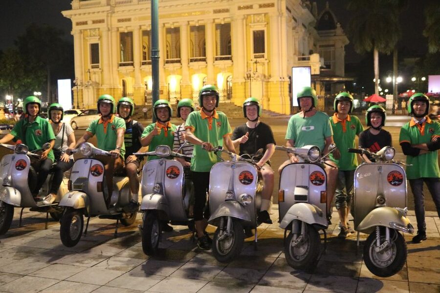 Enjoy Hanoi Like a Local - Vespa & Street Food Tour by Night - Small Alleys and More Than One Kind of Pho