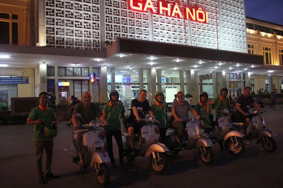 Enjoy Hanoi Like a Local - Vespa & Street Food Tour by Night - Truc Bach Lake, West Lake, and Hanoi at Its Most Relaxed