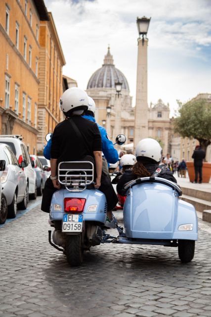 Evening Vespa Sidecar Tour with Gourmet Pizza Tasting - Piazza del Popolo and panoramic Rome