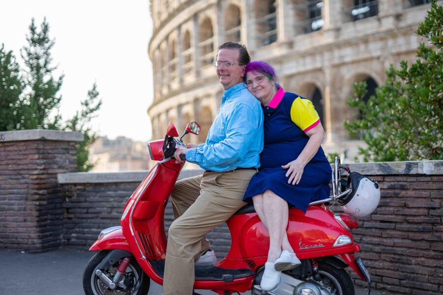 Explore city on Vespa with Professional Photographer - Janiculum Hill and the high views over Rome