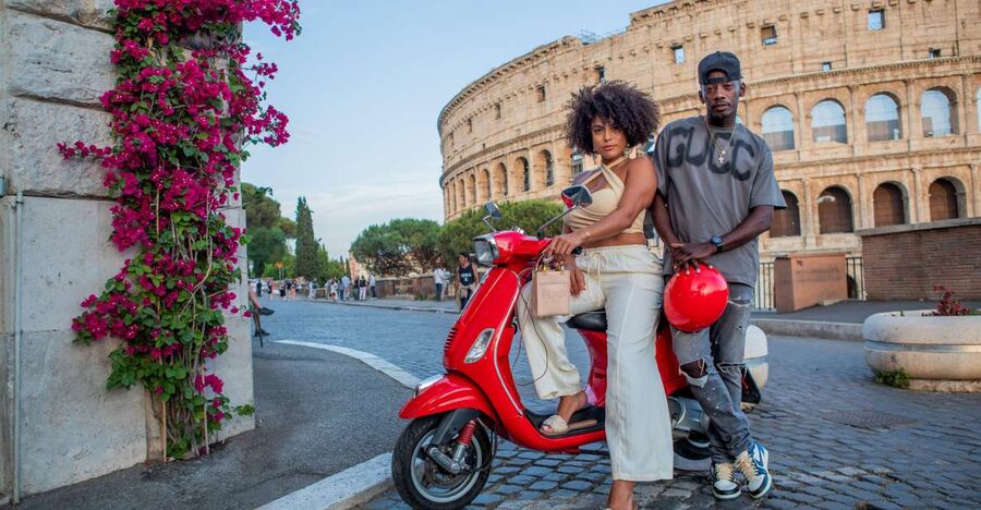 Explore city on Vespa with Professional Photographer - Meeting beside the Colosseum at Via del Colosseo 31