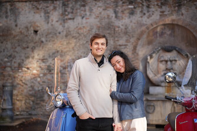 Explore Rome by Vespa With Pick up and Drop Off - Orange Garden views from Aventine Hill