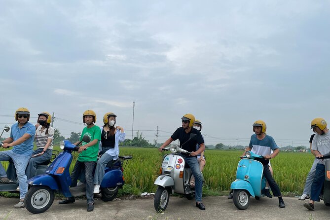 Exploring Vespa Tour Through Little Red River Delta - Starting near the Hanoi Opera House