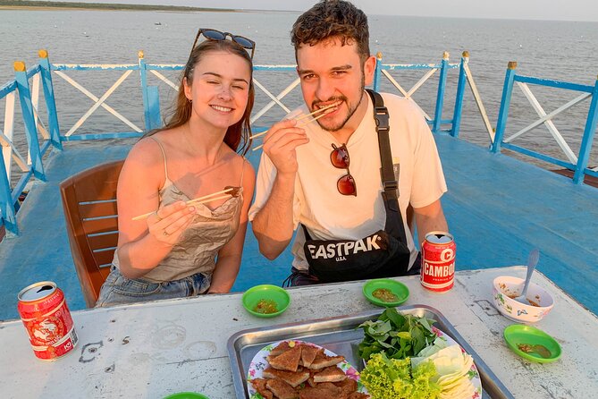 Floating Village Sunset boat Vespa Tour / Tuk Tuk Available - What the $55 Price Covers