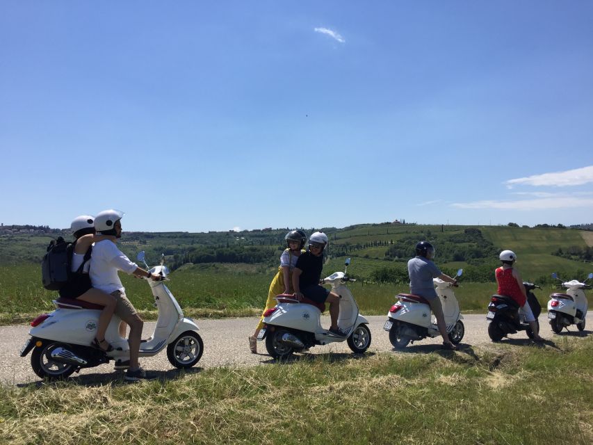 Florence: Full-Day Tuscany Vespa Tour in Chianti - Getting comfortable on the Vespa