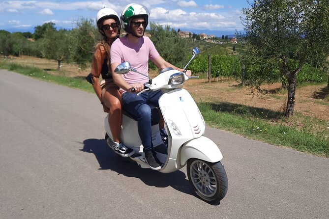 Florence Vespa Tour as a Passenger, max 6 people + Wine Window! - Fiesole, a hill village outside the center