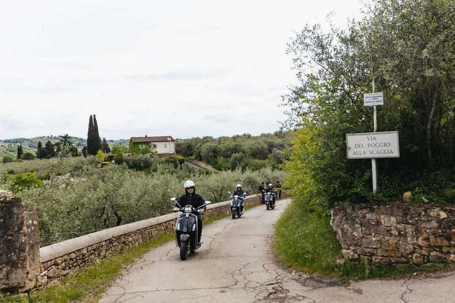 From Florence: Tuscan Countryside Vespa Tour with Tastings - Key points to know before booking