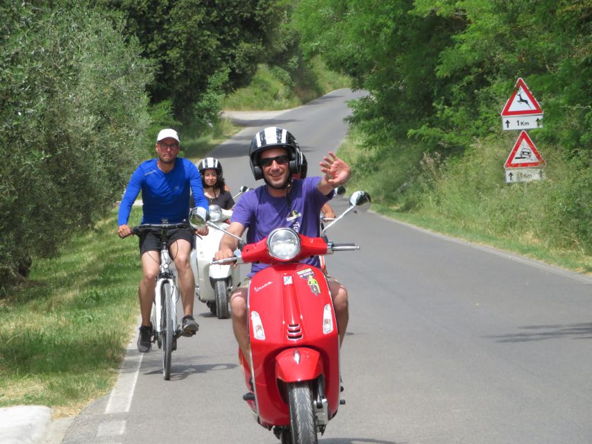 From San Gimignano: Chianti Half-Day Vespa Tour with Lunch - A winery stop with more than a tasting