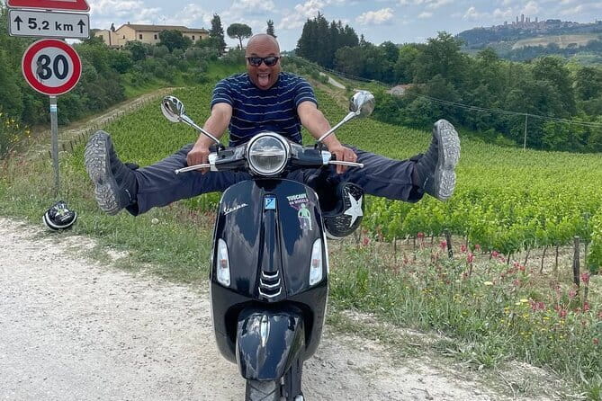 From San Gimignano: Tuscany Vespa Tour, Lunch & Wine Tasting - Getting to the Barberino Tavarnelle meeting point