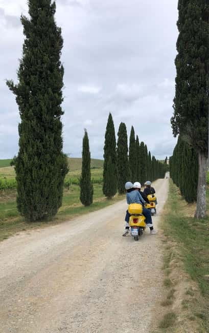 From Siena/Badesse: Vespa & Chianti Tour in the Tuscan Hills - Riding through the Chianti hills