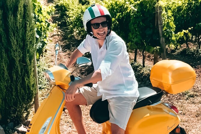 Full-Day Chianti Tour by Vespa Scooter from San Gimignano - Starting out on the Strada Statale 222