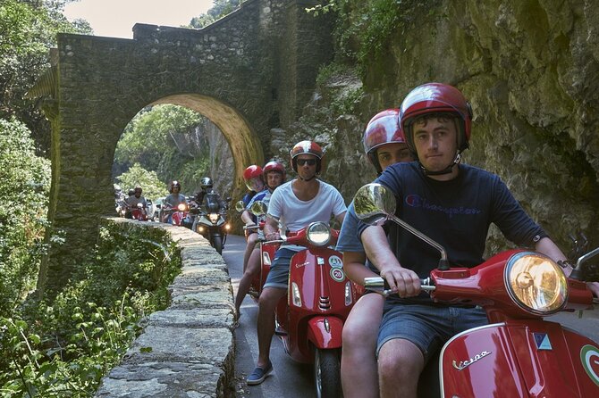 Full-Day Self-Guided Garda Vespa Tour departing at Bardolino - Tremosine sul Garda and mountain food