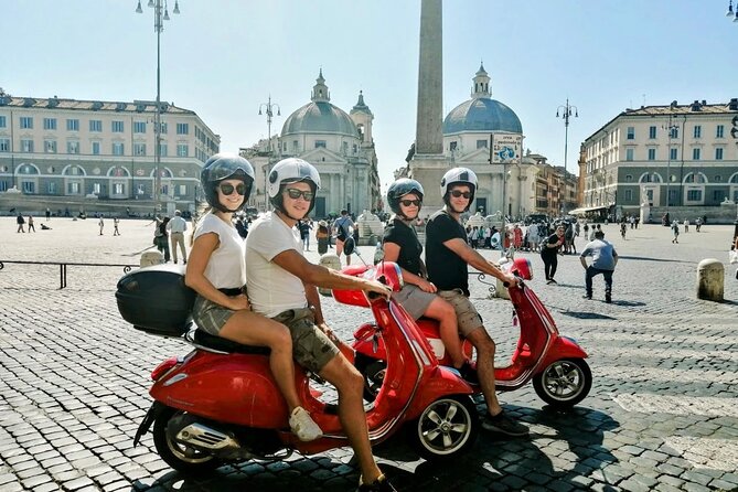 Guided Vespa Tour of Rome – Ride a Vespa with a Local Guide - Trevi Fountain and the Spanish Steps