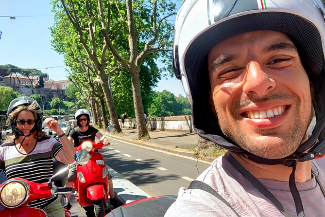 Guided Vespa Tour of Rome – Ride a Vespa with a Local Guide - The Fontanone, Trastevere, and the best photo stop