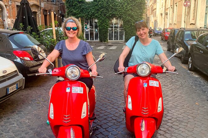 Guided Vespa Tour of Rome – Ride a Vespa with a Local Guide - The Colosseum, seen without a long museum stop
