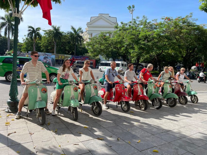 Hanoi 4.5-Hour Vespa Tour city tour - Long Bien Bridge and the Red River