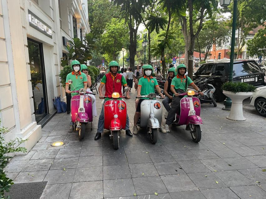Hanoi 4.5-Hour Vespa Tour city tour - Pagodas, flower farms, and the dragon-tail landmark
