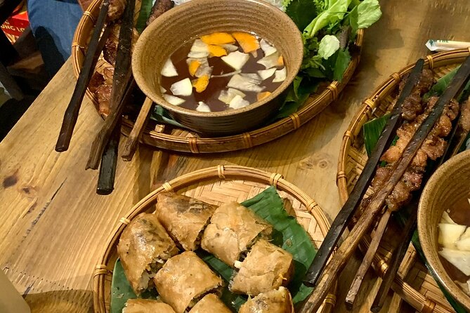 Hanoi After Dark Vespa Tour (4 hours): Street Food & Night Vibes - Chuong Duong Bridge: fresh beer and a change of pace