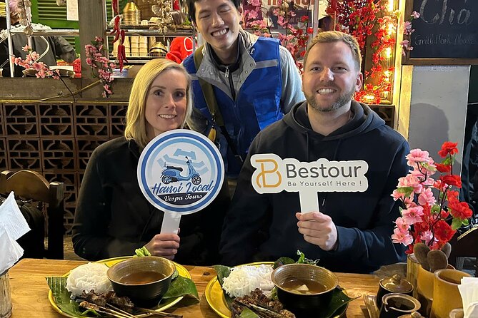 Hanoi After Dark Vespa Tour (4 hours): Street Food & Night Vibes - Train Street: finish with drinks and photos