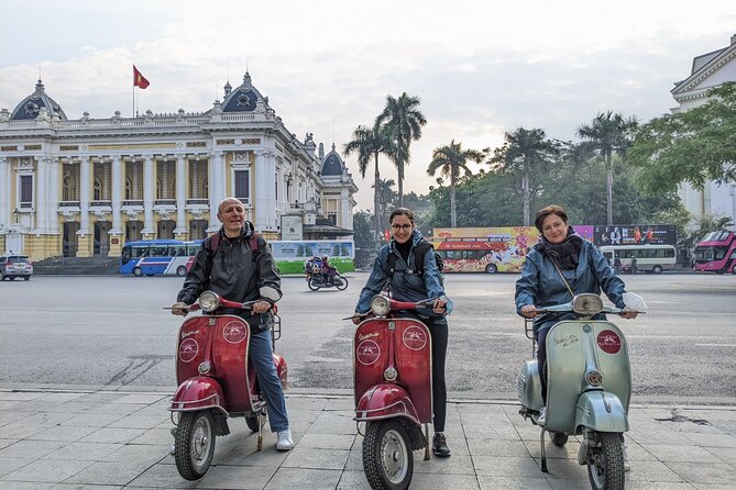Hanoi Back Streets Vespa Tours: Hanoi Insider Vintage Vespa Tour - West Lake, Truc Bach, and the central sights