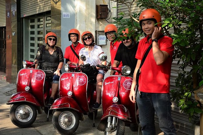 Hanoi Back Streets Vespa Tours: Hanoi Insider Vintage Vespa Tour - Huu Tiep Lake and the downed B-52