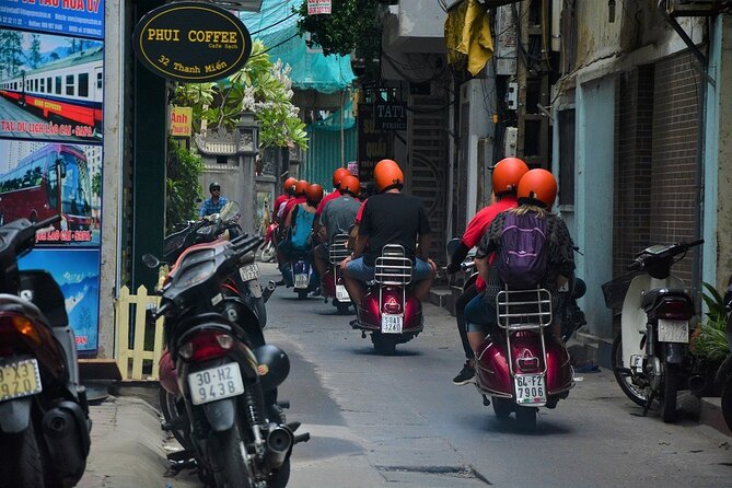 Hanoi Back Streets Vespa Tours: Hanoi Vintage Vespa Tours City - Long Bien Bridge: Hanoi’s dramatic first ride