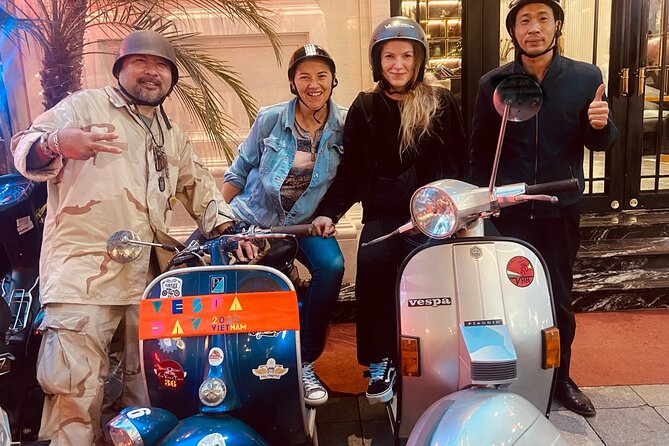 Hanoi Motorbike Tours with Female Riders - Riding through the Old Quarter
