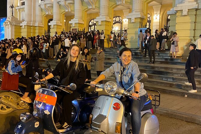 Hanoi Motorbike Tours with Female Riders - St. Joseph’s Cathedral in a quick pause