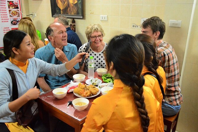 Hanoi Vespa Food Tours Led By Women - Old Quarter food stops: banh cuon and local cooking