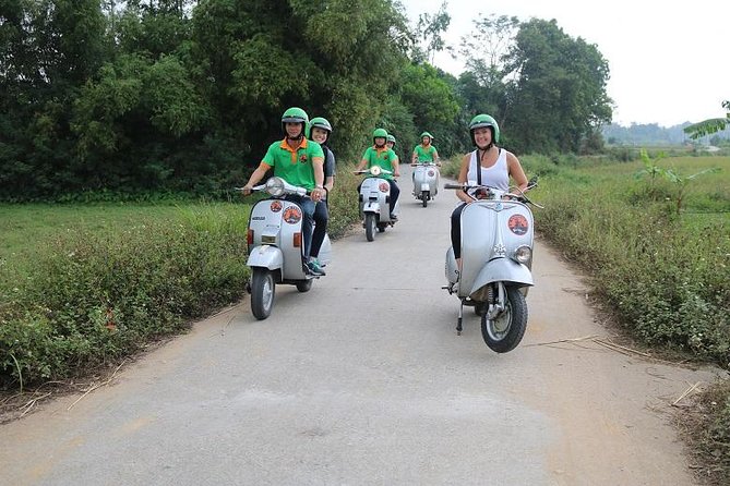 Hanoi Vespa Tour Explore Red River Delta & Rural Villages 5 Hours - Long Bien Bridge and the view over the Red River
