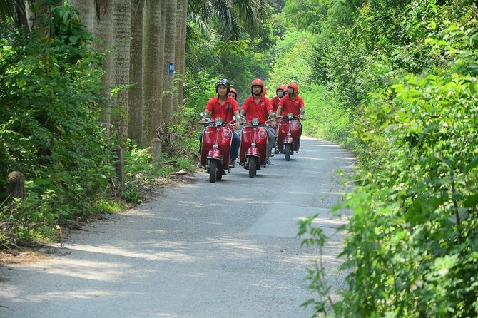 Hanoi Vespa Tours: Full Day Hanoi City & Countryside Vespa Tours - The Reunification railway through Hanoi