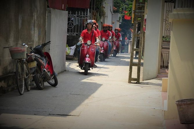 Hanoi Vespa Tours: Hanoi After Dark Vespa Food Tours - Riding into Hanoi after dark