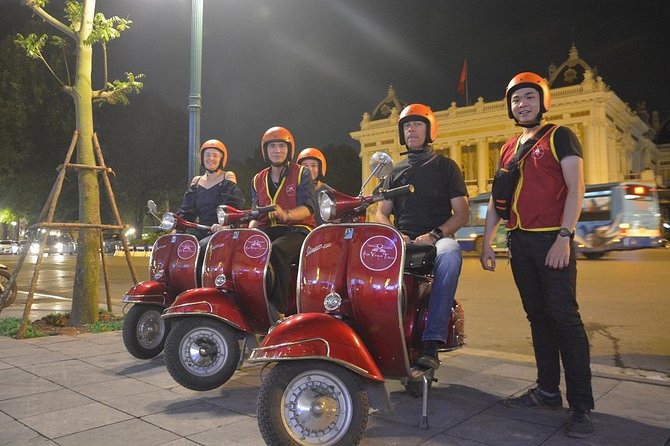 Hanoi Vespa Tours: Hanoi After Dark Vespa Food Tours - Meeting at the Hanoi Opera House
