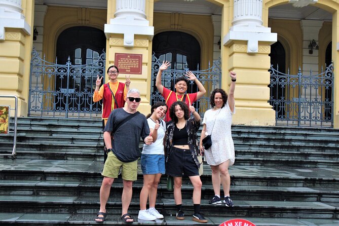 Hanoi Vespa Tours: Hanoi By Night Vespa Foodie Tours - Pillow cake, spring rolls, shrimp cake, and egg coffee
