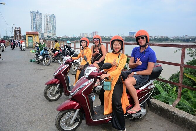 Hanoi Vespa Tours Led By Women: Hanoi City Vespa Tours - The landmarks between lakes and squares