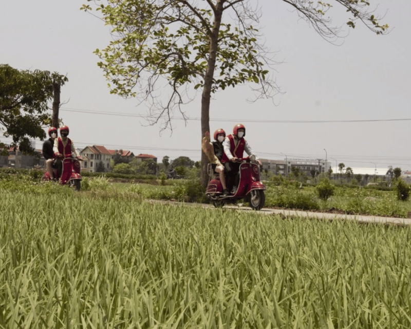 Hanoi Vintage Vespa Tours: A Half-Day Countryside Adventure - Hanoi food and egg coffee at the finish