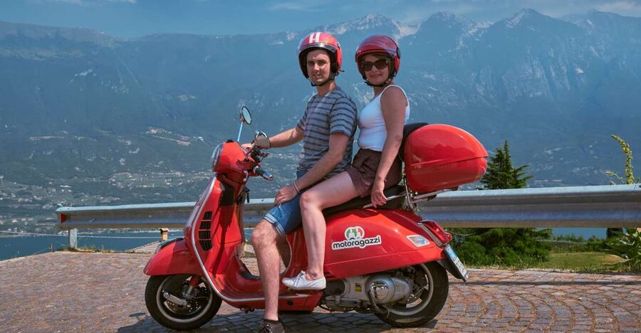 Malcesine: Lake Garda self-guided Vespa tour - The eastern shore and Garda’s big views