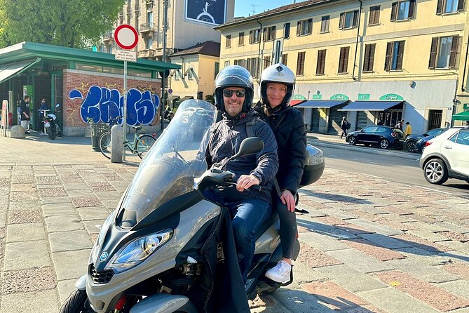 Milan Vespa Adventure: Private Tour for Couples and Friends - Seeing the Old Canal Quarter in Navigli