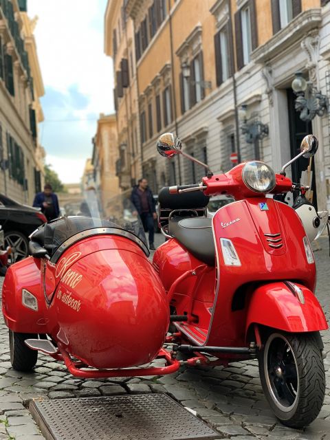 Morning Vespa Sidecar Tour with Cappuccino - Starting at Piazza della Repubblica at 9 a.m.