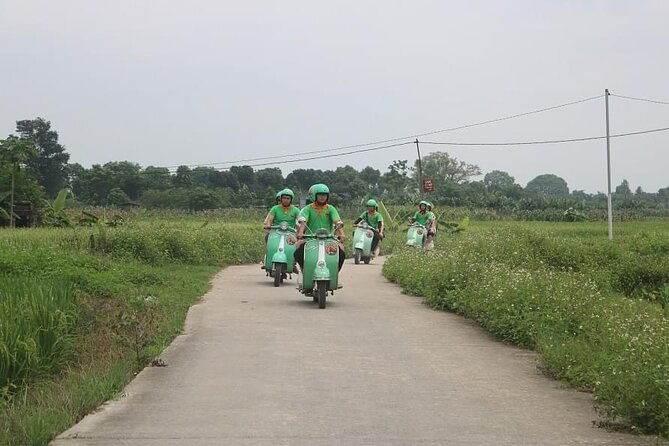 Ninh Binh Vespa Start from Hanoi + Boat + Villages +Rice Paddies - Climbing the 500 steps at Mua Cave